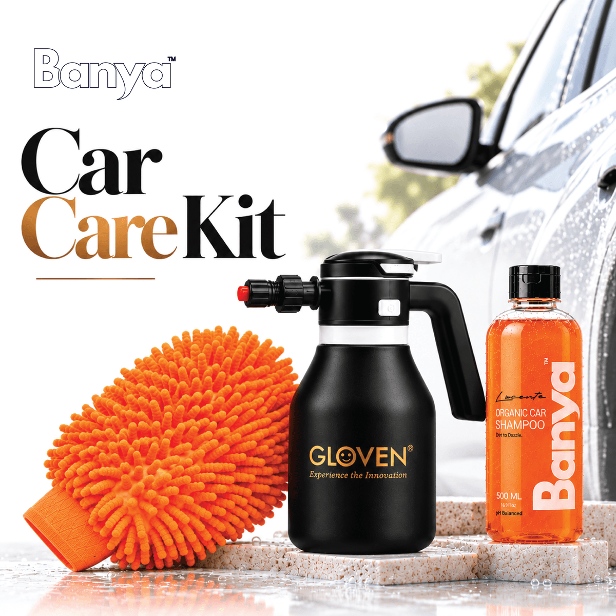 Lucente Complete Car Care Kit
